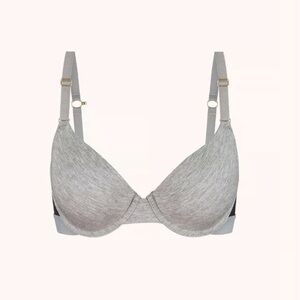 Lively The All-Day T-Shirt Bra Heather Grey 34C NWT